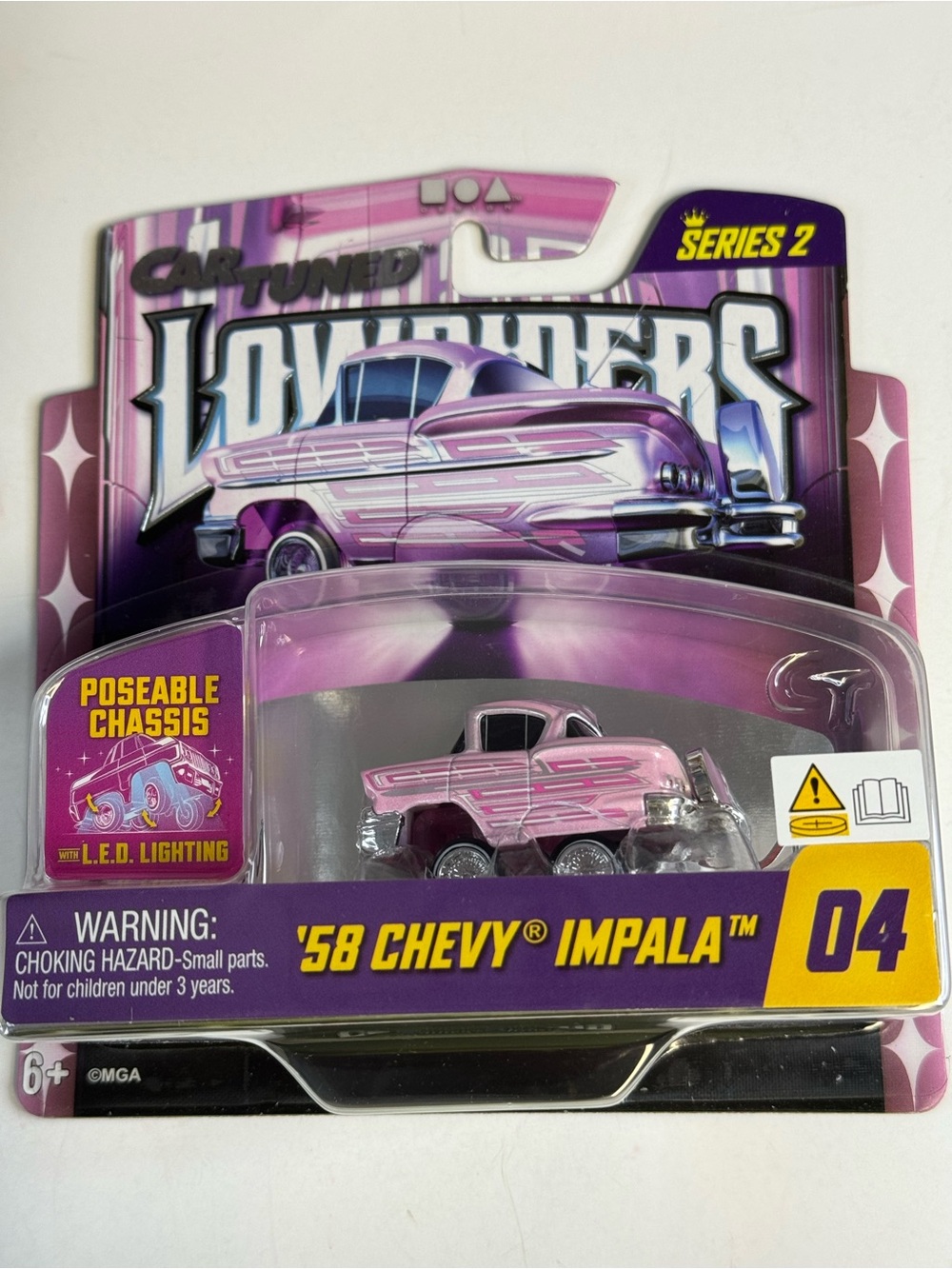 CARTUNED LOWRIDERS SERIES 2 1958 CHEVY IMPALA 04